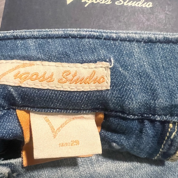 Vigoss Studio Carolina Boot Stretch Jeans. Light Vintage - Picture 5 of 8
